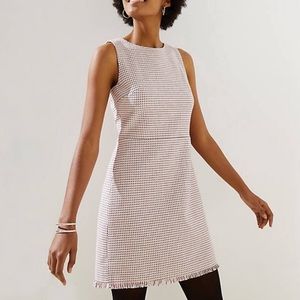 LOFT Fringe Twead Sheath Dress